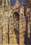 Claude Monet Rouen Cathedral painting